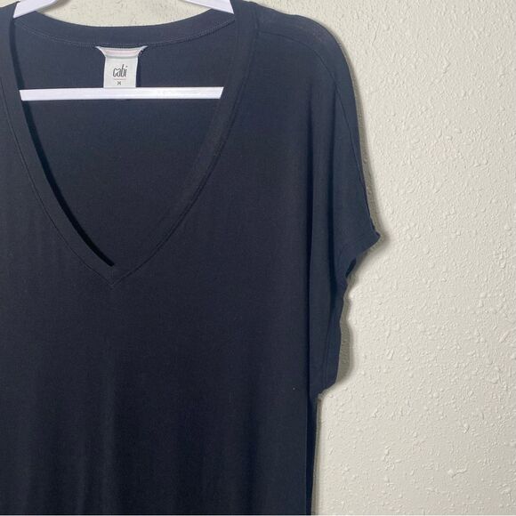 CAbi ATC Formal Tee Drawstring Bottom In Black Women's Size Medium - Picture 12 of 13